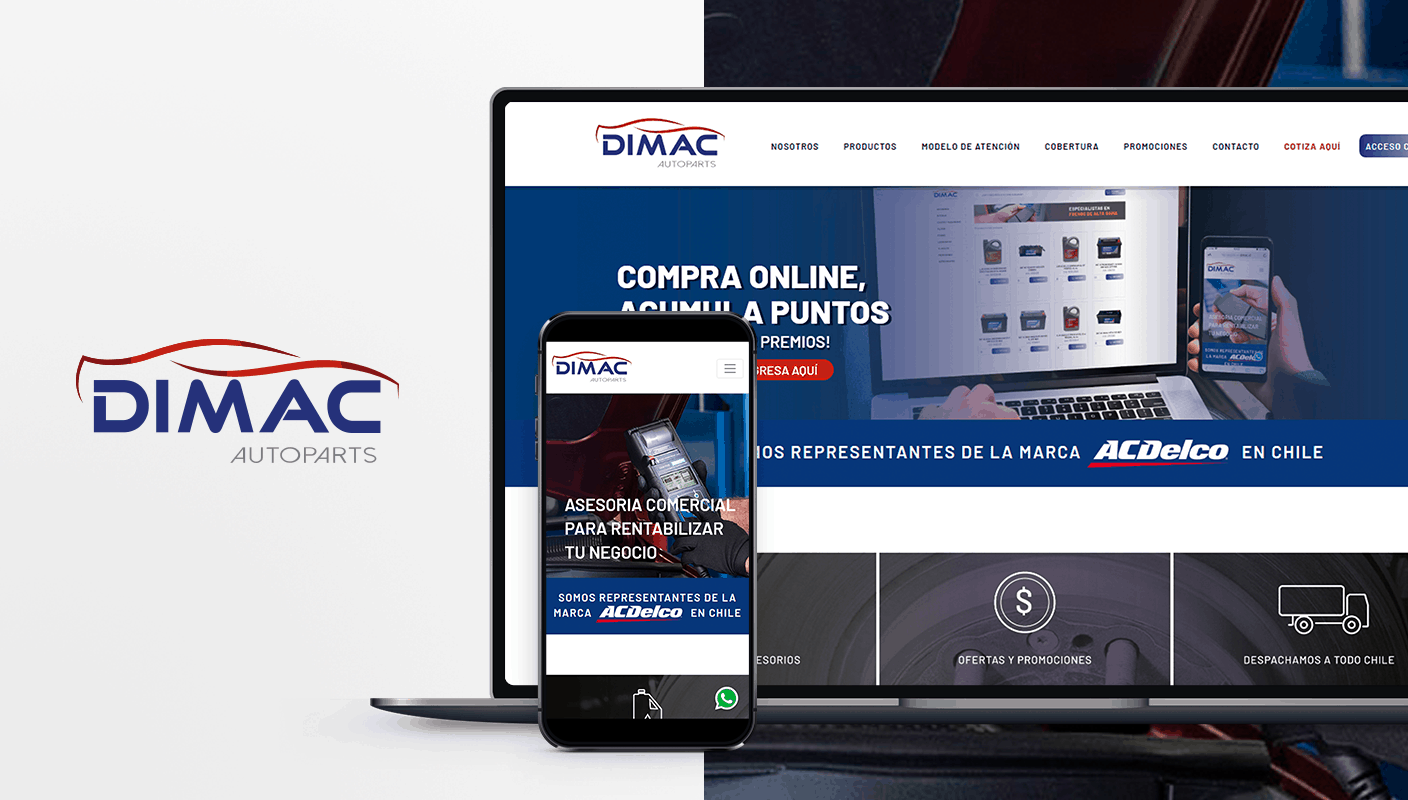 pagina web dimac